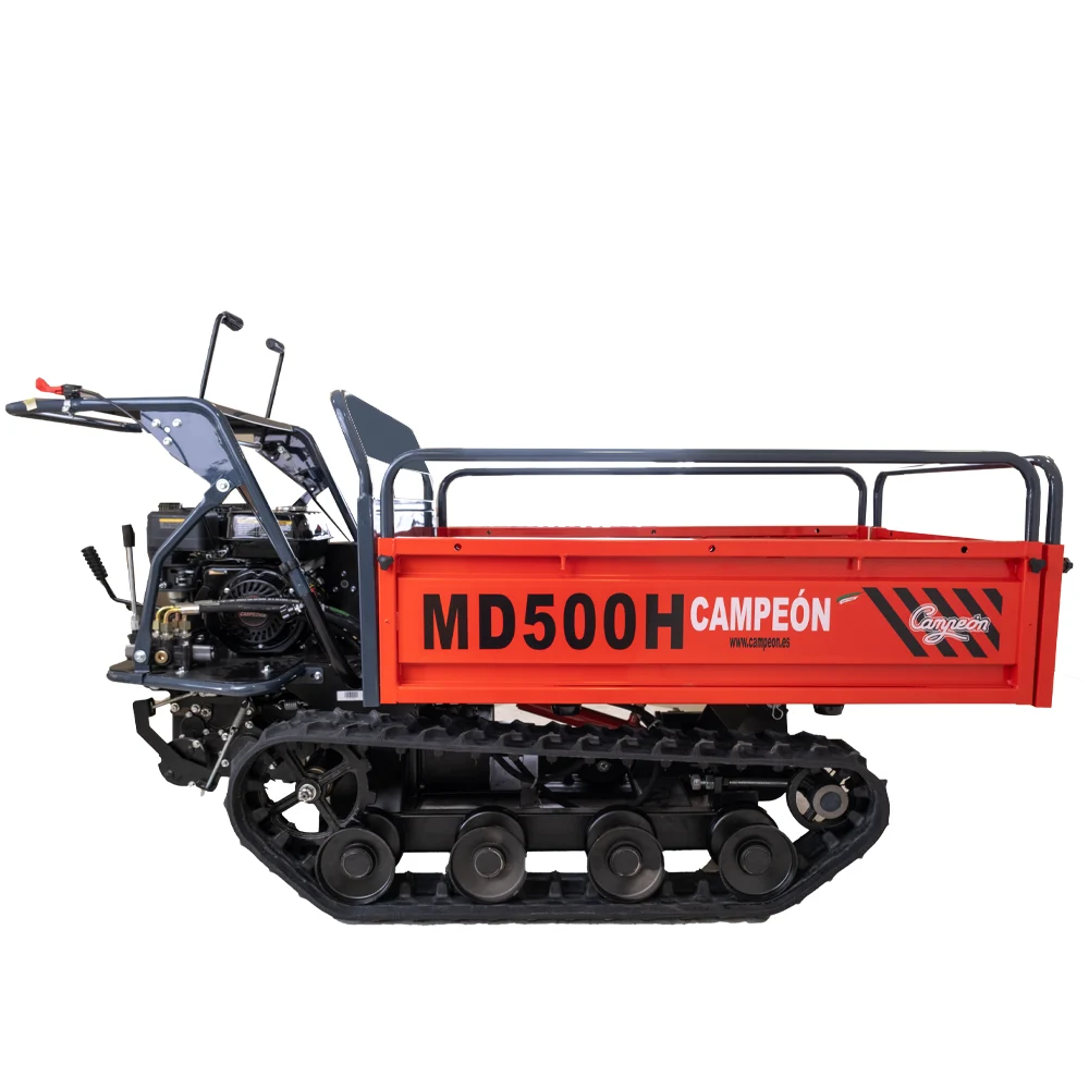Mini Dumper de Lagartas Hidráulico MD-500H - Mini Dumper de Lagartas Hidráulico MD-500H