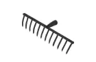 Ancinho Lavoura Verdugo de 12Dentes Redondos 120X335mm - Bernardinos, Aquela Máquina