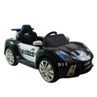 Carro Bateria 12V Donker’s Kids Police - Carro Elétrico 12V Donker’s Kids Police