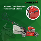 Corta Relva Gasolina Donker’s CR40T 132cc c/ Tração - Corta Relva Gasolina Donker’s CR40 132cc c/ Tração