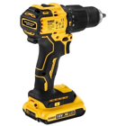 Berbequim Percussão XR 18V Li-Ion 2Ah DEWALT DCD709D2T - Berbequim Percussão sem escovas XR 18V Li-Ion 2,0Ah