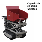 Mini Dumper Donkers MD50HE 500Kg - Mini Dumper Donkers MD50HE 500Kg