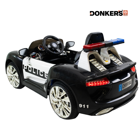 Carro Bateria 12V Donker’s Kids Police - Carro Elétrico 12V Donker’s Kids Police