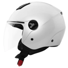 Capacete D-Jet Plain Branco - L - Capacete D-Jet Plain Branco - L