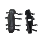 Black Protective Shin Guards - Black Protective Shin Guards