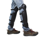 Black Protective Shin Guards - Black Protective Shin Guards