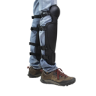 Black Protective Shin Guards - Black Protective Shin Guards