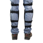 Black Protective Shin Guards - Black Protective Shin Guards