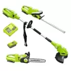 Conjunto Manutenção de Jardim Zipper  - Conjunto Manutenção de Jardim Zipper ZI-GPS40V-AKKU