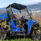 Buggy LINHAI UTV T-BOSS 570 EFI EPS 4x4 White  - Moto 4 T-BOSS 570 EFI EPS