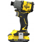 Atornillador de impacto Stanley V20 de 18 V y 2 baterías de 2 Ah - Atornillador de impacto Stanley V20 de 18 V y 2 baterías de 2 Ah