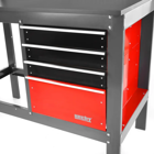 Banco de trabajo Hecht de 450 kg - Bancada de Trabalho Hecht 450kg