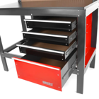 Banco de trabajo Hecht de 450 kg - Bancada de Trabalho Hecht 450kg