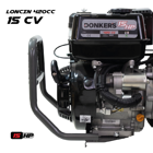 Donker's 15HP Electric Start Tiller with 80cm Tiller - Donker's 15HP Electric Start Tiller with 80cm Tiller