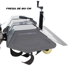 Donker's 15HP Electric Start Tiller with 80cm Tiller - Donker's 15HP Electric Start Tiller with 80cm Tiller