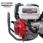 Motocultivador Donker´s MT390 Honda c/Fresa 80 CM - Motocultivador 15 HP Honda GX390