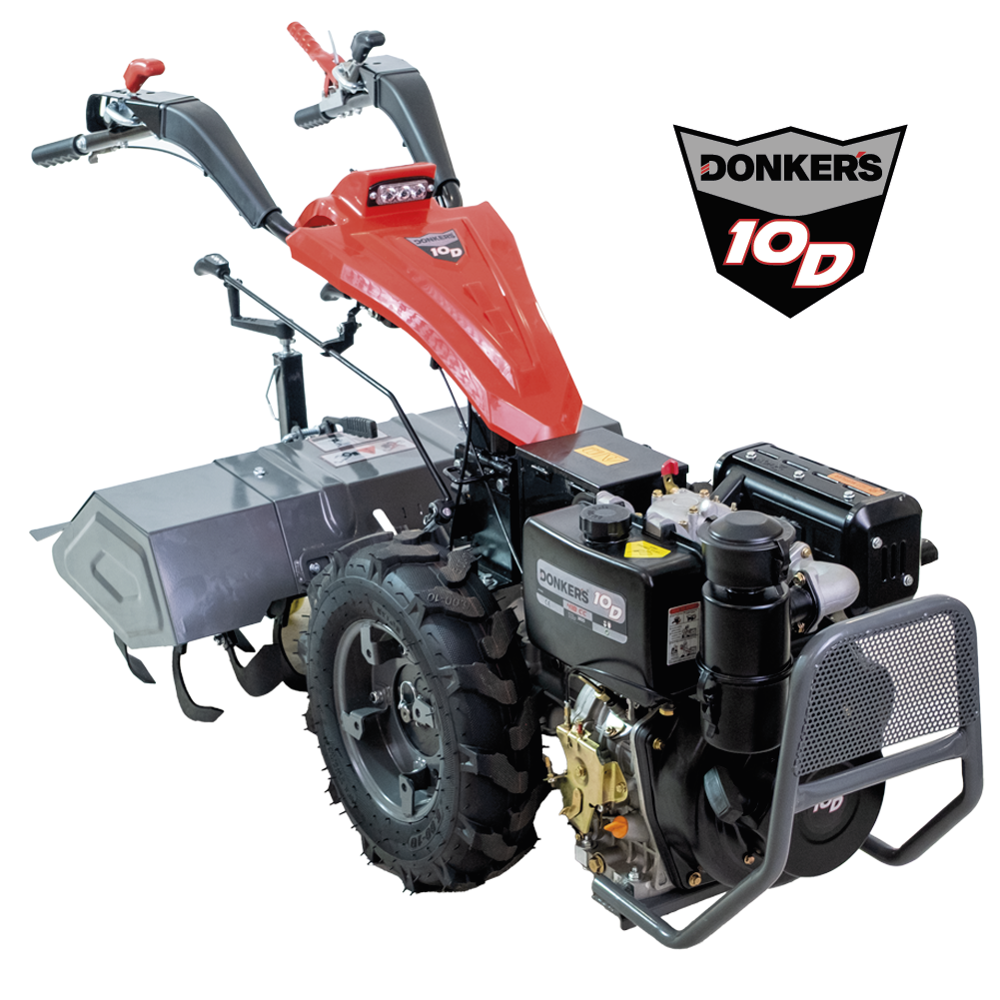 Motocultivador Donker´s 10D Diesel Arranque Elétrico c/Fresa 80CM - Motocultivador Donker´s 10D Diesel Arranque Elétrico c/Fresa 80CM