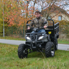 Hecht Farmis Battery-Powered Quad Bike with Charging Box, 3000W