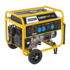 Gerador a Gasolina AVR 5500W 230V Powerplus - Gerador a Gasolina AVR 5500W 230V Powerplus