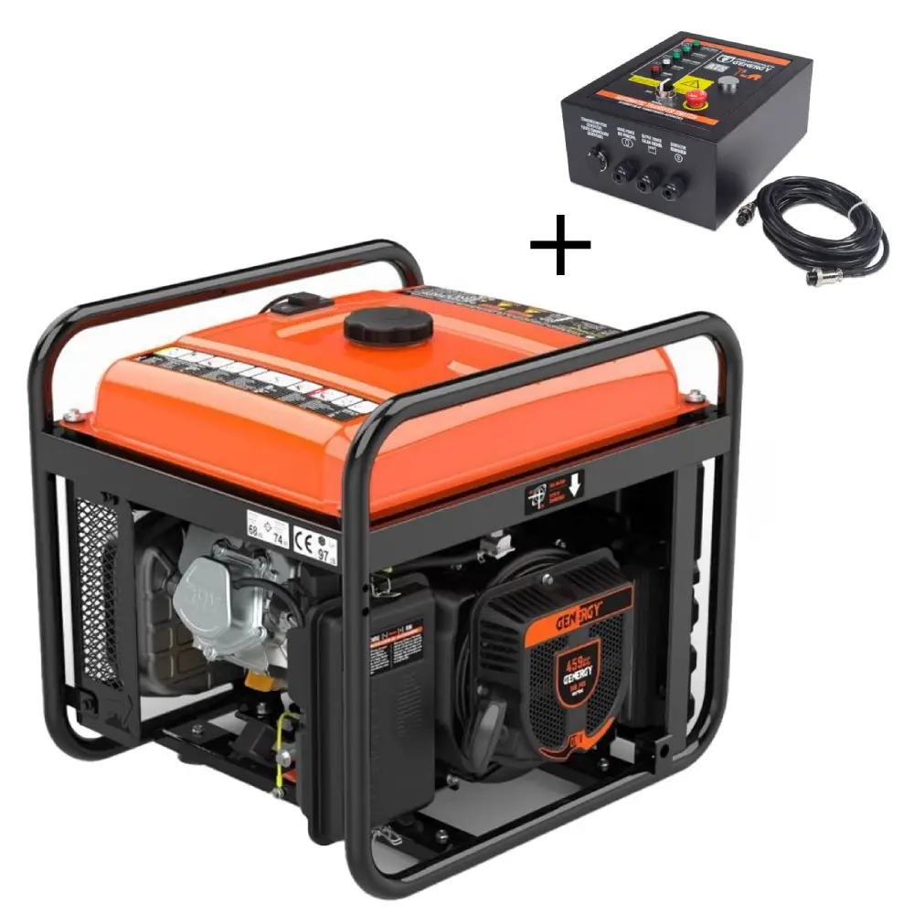 Generador Genergy Inverter Creta ATS 230V 7500W - Generador inversor Genergy Creta ATS 230 V 7500 W