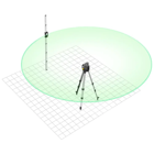 Kit Nível Laser Giratório 360º + Recetor Laser ToughBuilt - Kit Nível Laser Giratório 360º + Recetor Laser ToughBuilt