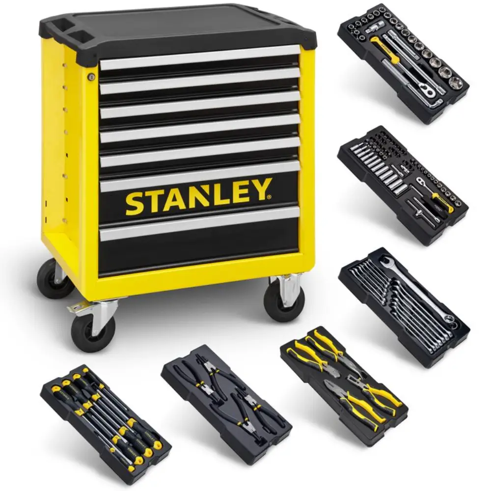 Carro de taller + 115 herramientas Stanley® STHT6-80827 - Carro de taller + 115 herramientas Stanley® STHT6-80827