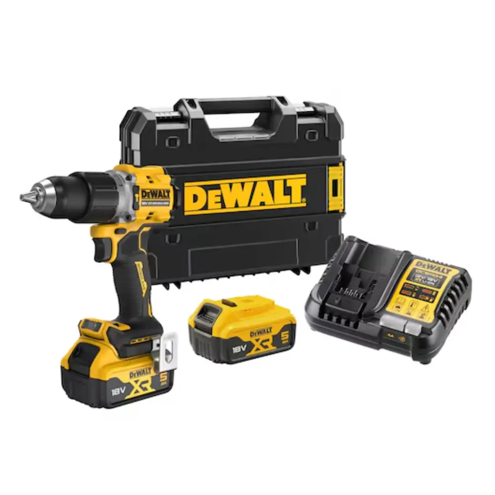 Berbequim Percussão Compacto 18V 5Ah DeWalt - Berbequim Percussão Compacto 18V 5Ah DeWalt