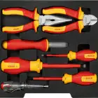 Conjunto de Ferramentas Manuais VDE Bosch 7 Peças - Conjunto de Ferramentas Manuais VDE Bosch 7 Peças