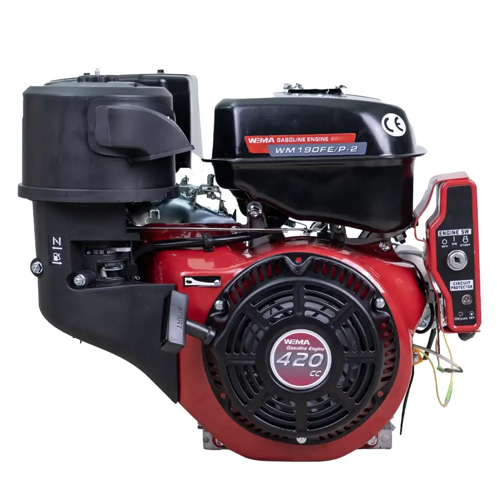 Motor Gasolina 16hp 420cc Arranque Elétrico - Motor WM190FE Weima 420cc Gasolina