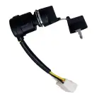 Motor Diesel 12hp 456cc Arranque Elétrico - Motor WM188FCV Weima 456cc Diesel