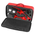 Kit Tesoura e Mini-Motosserra portátil (2 em 1) c/ Bateria e Carregador