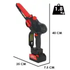 Podadora a Bateria Zanon ZP185 18V + 2 Baterias 5Ah - Podadora a Bateria Zanon ZP185 18V + 2 Baterias 5Ah