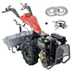Cultivador diésel Yarmax A.E. 10D de Donker con cultivador rotativo de 80 cm y freno de disco - Motocultivador Donker´s 10D Diesel Arranque Elétrico c/Fresa 80CM