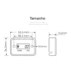Contador de Horas Digital 2t/4t v.2 - IP68 - Contador de Horas Digital 2t/4t v.2 - IP68
