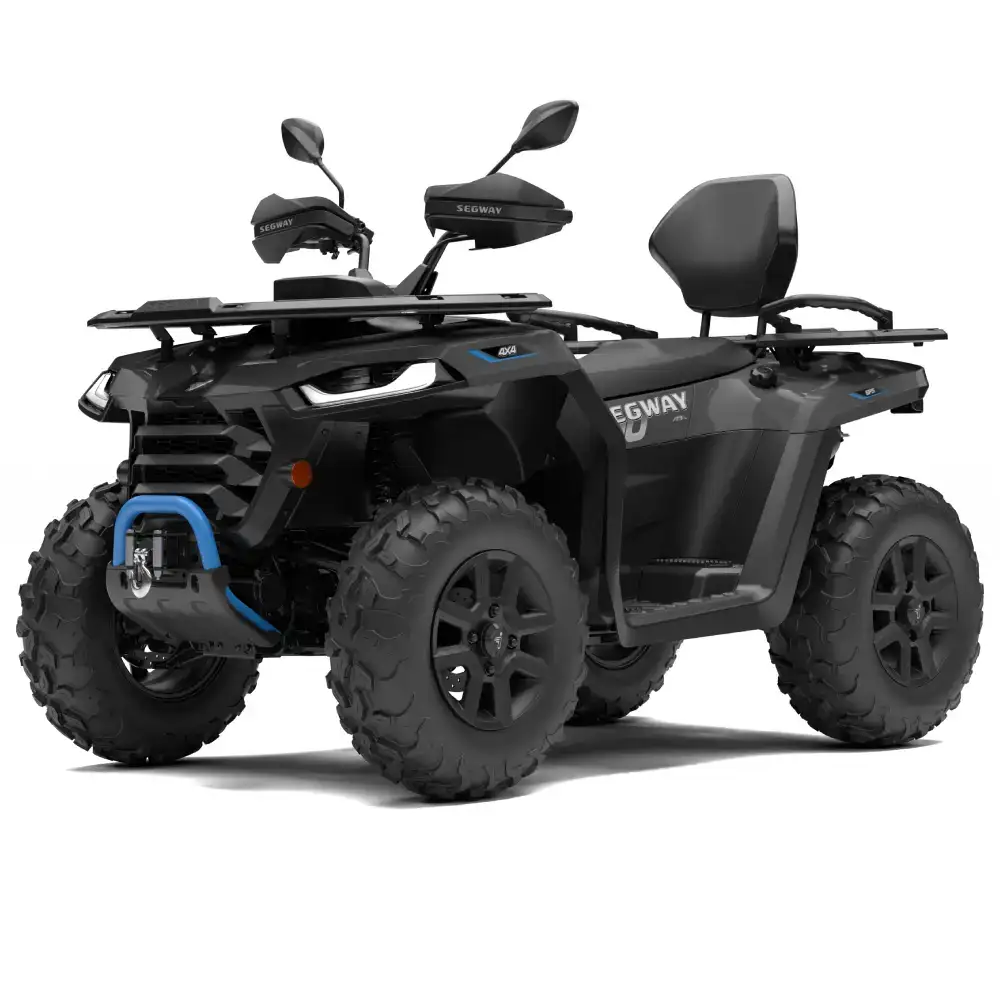 Moto 4 Segway ATV Snarler AT5 LX Cinza/Azul - Bernardinos, Aquela Máquina