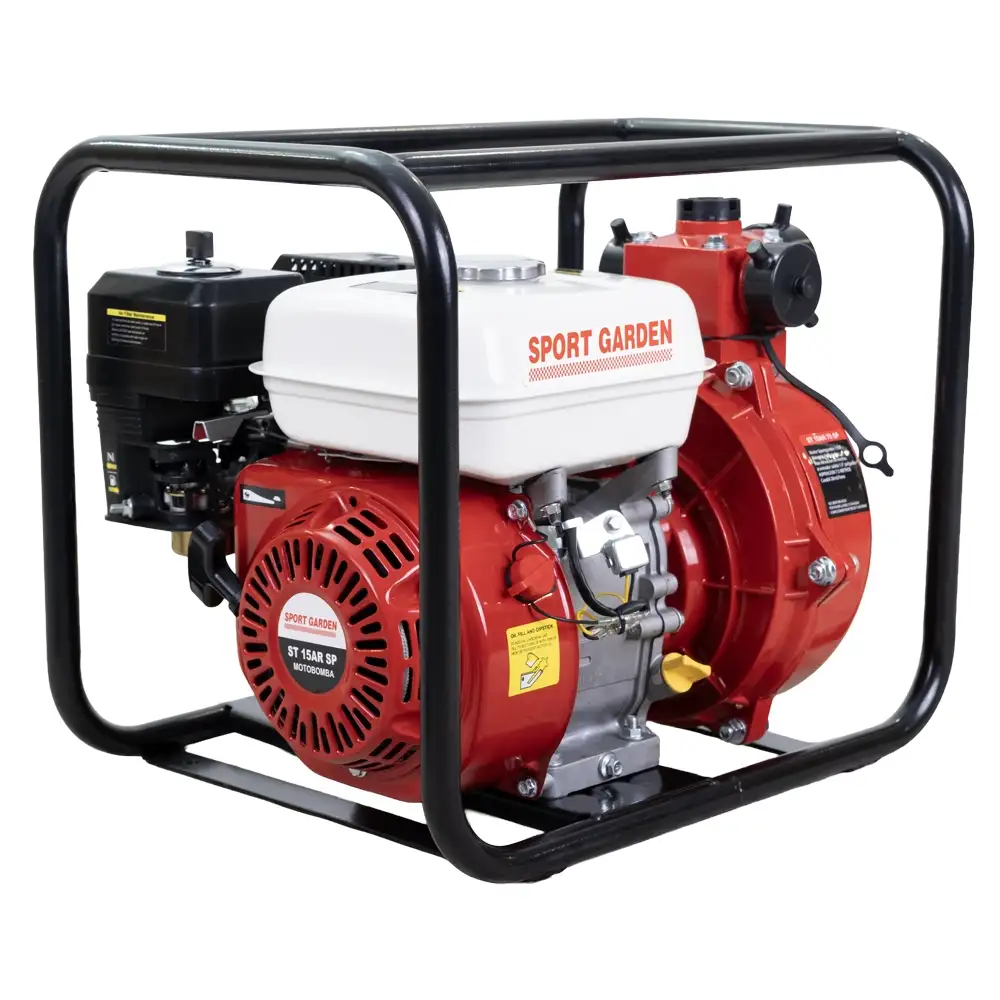 Motobomba Gasolina Alta Pressão 6.5Hp 75M 1.1/2