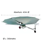 Apanhador de Azeitona/Frutos Light 4.5MT - Apanhador de Azeitona/Frutos Light 4.5MT