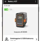 Batería Husqvarna 40-B540 X 36V 15Ah - Batería Husqvarna 40-B540 X 36V 15Ah