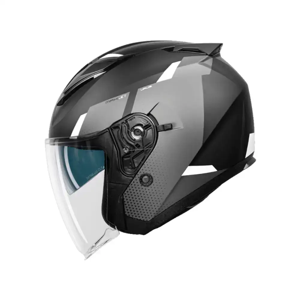 Capacete Maxi-Jet Urus Ice White MT - Capacete Maxi-Jet Urus Ice White MT