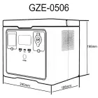 Estação de Energia Portátil Genergy 512  WH - Estação de Energia Portátil Genergy 512 WH