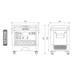 Estação de Energia Portátil Genergy 1953WH + Bateria - Estação de Energia Portátil Genergy 1953WH + Bateria