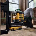 Medidor Laser Autonivelante Verde 3 Linhas 360º Dewalt - Medidor Laser Autonivelante Verde 3 Linhas 360º Dewalt