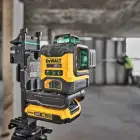 Medidor Laser Autonivelante Verde 3 Linhas 360º Dewalt - Medidor Laser Autonivelante Verde 3 Linhas 360º Dewalt