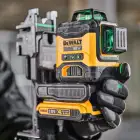 Medidor Laser Autonivelante Verde 3 Linhas 360º Dewalt - Medidor Laser Autonivelante Verde 3 Linhas 360º Dewalt