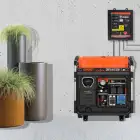 Gerador Silencioso Inverter Creta RC 7500W Genergy c/ Controlo Remoto - Gerador Silencioso Inverter Creta RC 7500W Genergy c/ Controlo Remoto