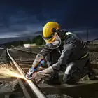 Bosch GWS 18V-11 S Angle Grinder + 2 x 5 Ah Batteries + Carrying Case - Bosch GWS 18V-11 S Angle Grinder + 2 x 5Ah Batteries + Carrying Case