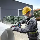 Bosch GWS 18V-11 S Angle Grinder + 2 x 5 Ah Batteries + Carrying Case - Bosch GWS 18V-11 S Angle Grinder + 2 x 5Ah Batteries + Carrying Case