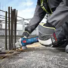 Bosch GWS 18V-11 S Angle Grinder + 2 x 5 Ah Batteries + Carrying Case - Bosch GWS 18V-11 S Angle Grinder + 2 x 5Ah Batteries + Carrying Case