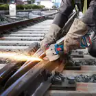 Bosch GWS 18V-11 S Angle Grinder + 2 x 5 Ah Batteries + Carrying Case - Bosch GWS 18V-11 S Angle Grinder + 2 x 5Ah Batteries + Carrying Case