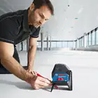 Nível Laser Combinado Bosch GCL 2-15 + Suporte Rotativo + Bolsa de Transporte - Nível Laser Combinado Bosch GCL 2-15 + Suporte Rotativo + Bolsa de Transporte